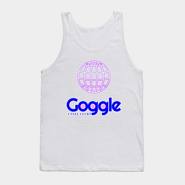 GOGGLE SEARCH Tank Top by AizaBreathe